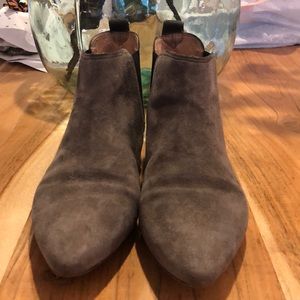 Madewell suede booties